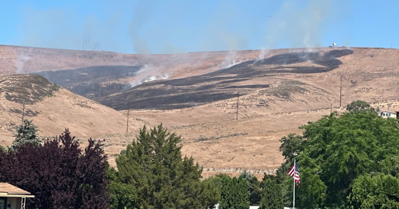 Second fire in under 24 hours on Marsh Road in Yakima out after burning about 300 acres - Vimarsana News