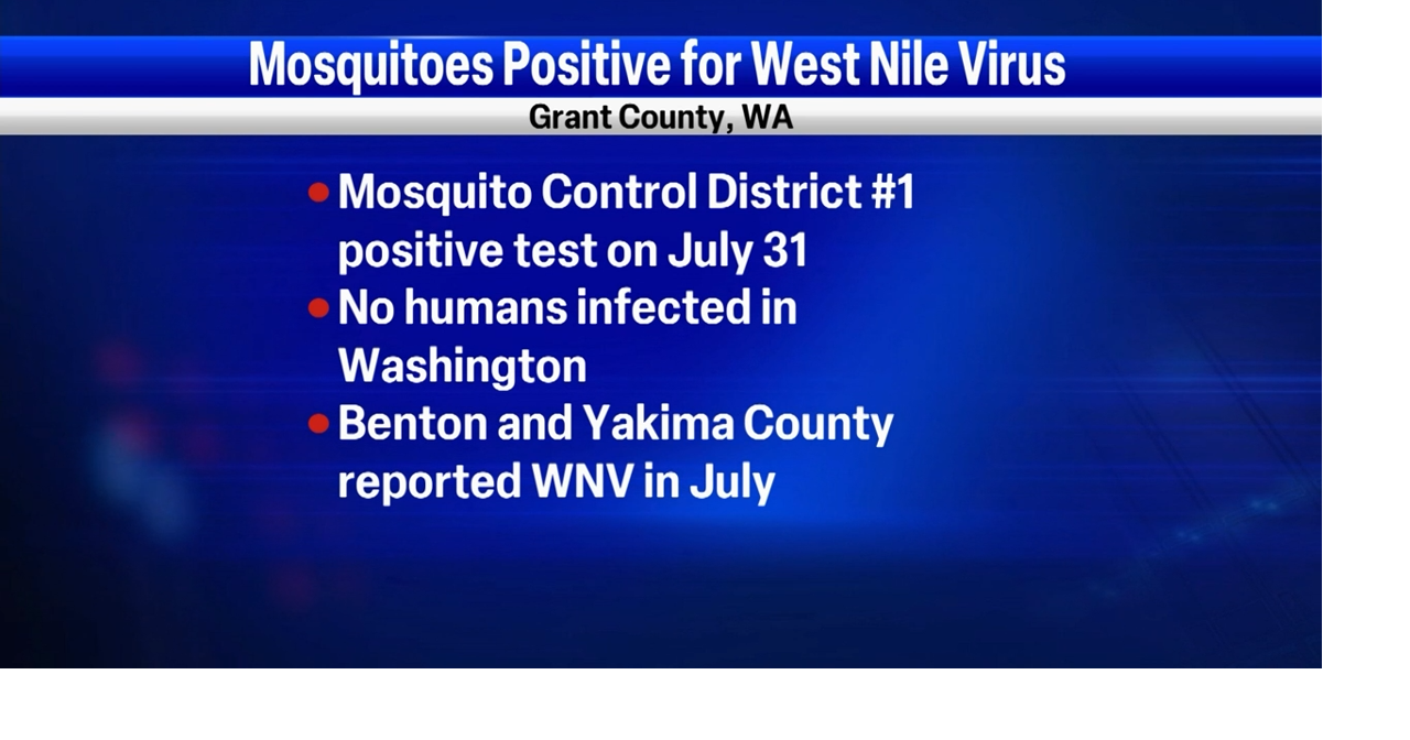 West Nile Virus detected in mosquitos near Moses Lake News