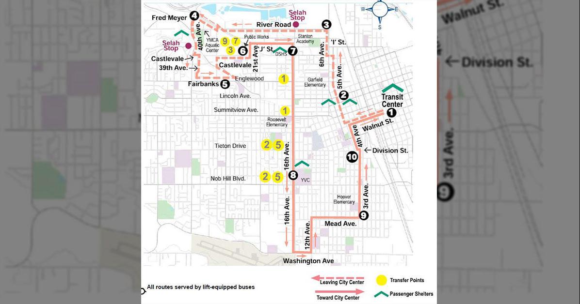 Yakima Transit is revising Route 4 to serve new housing hub for