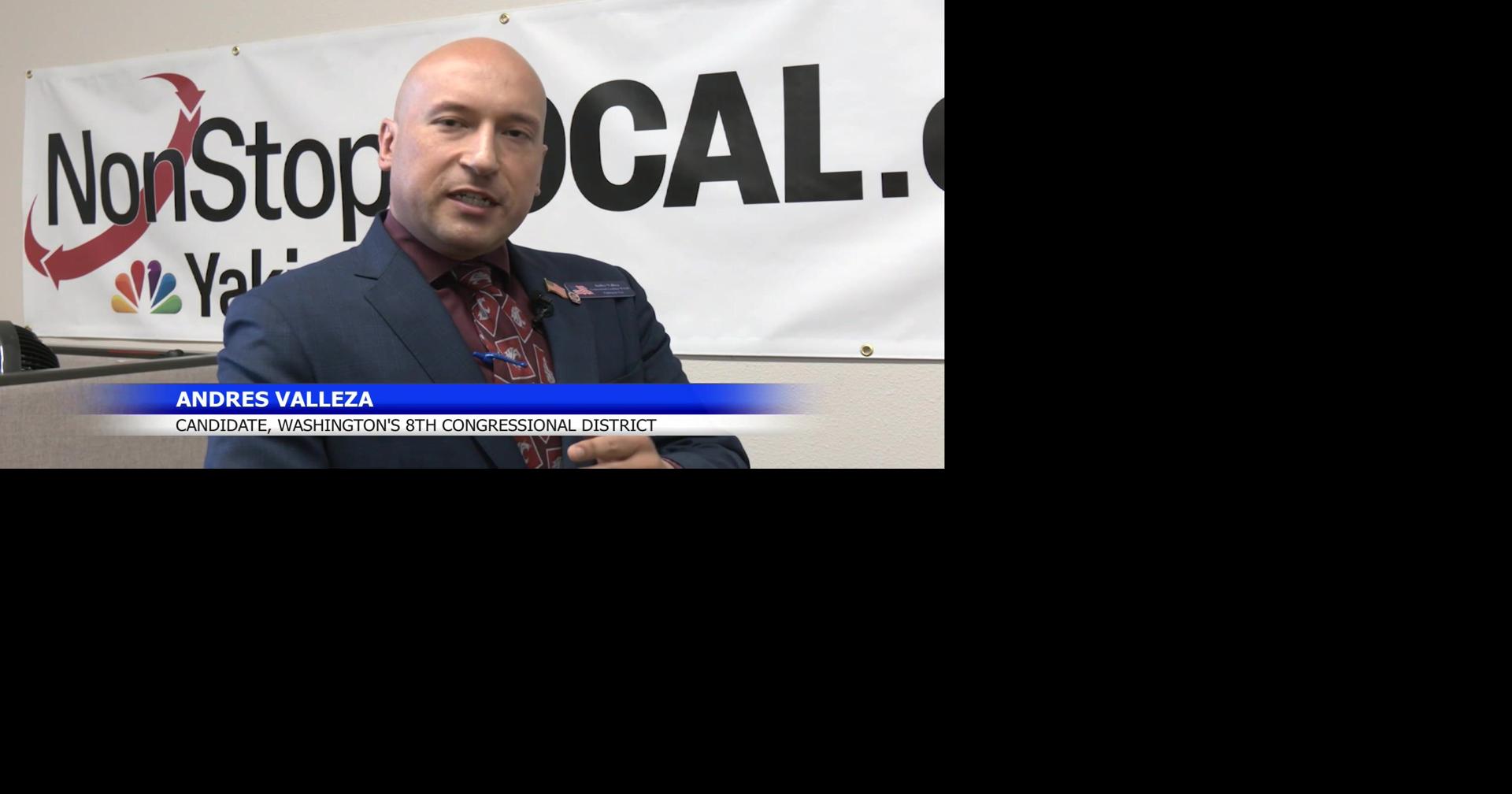 Andres Valleza outlines safety, affordability goals in 8th District Congressional race