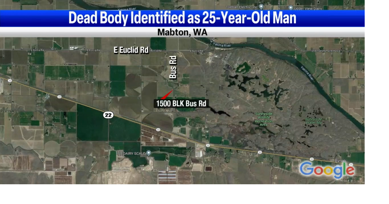 Dead body found near Mabton identified, being investigated as a