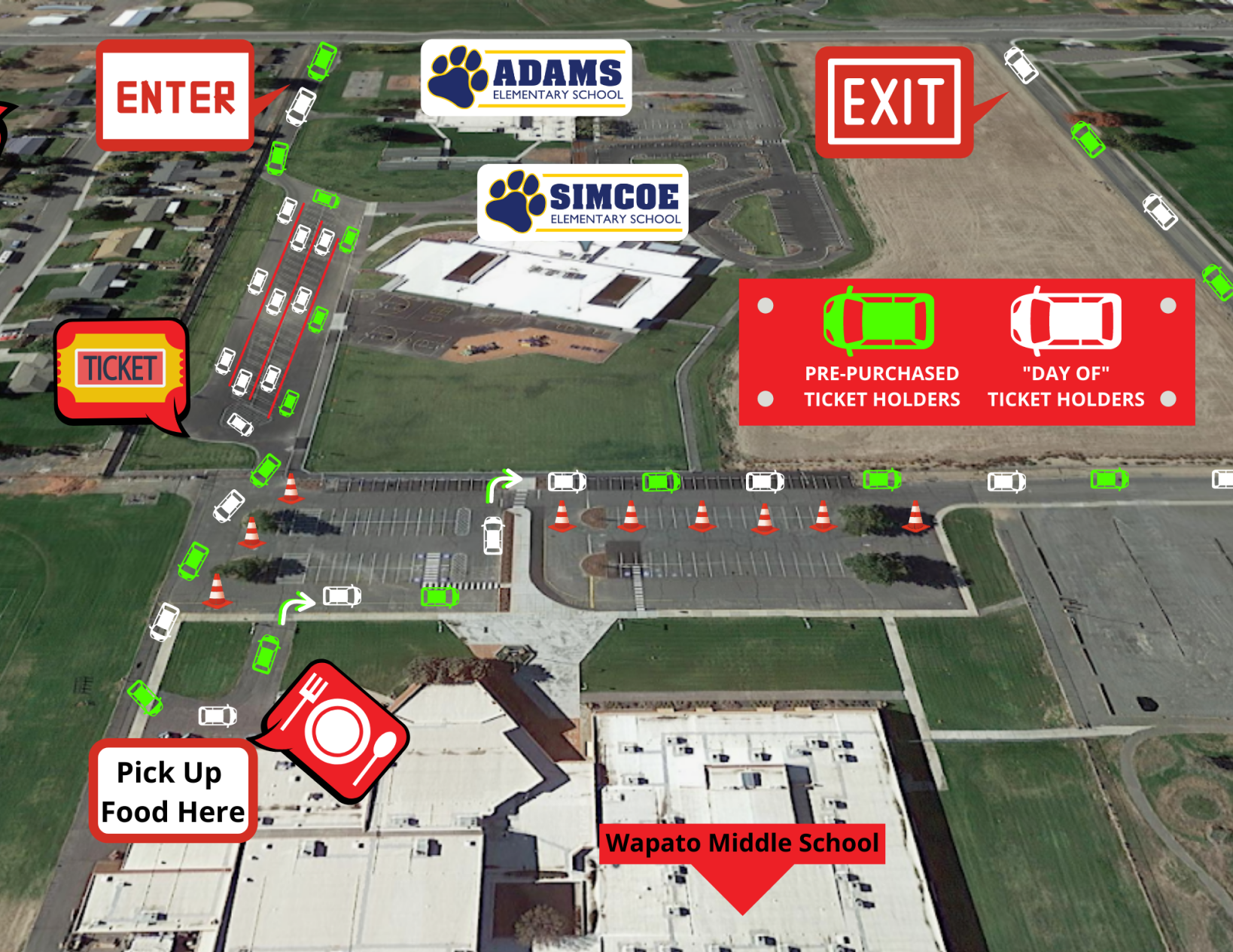 DRIVE THRU MAP   nbcrightnow.com