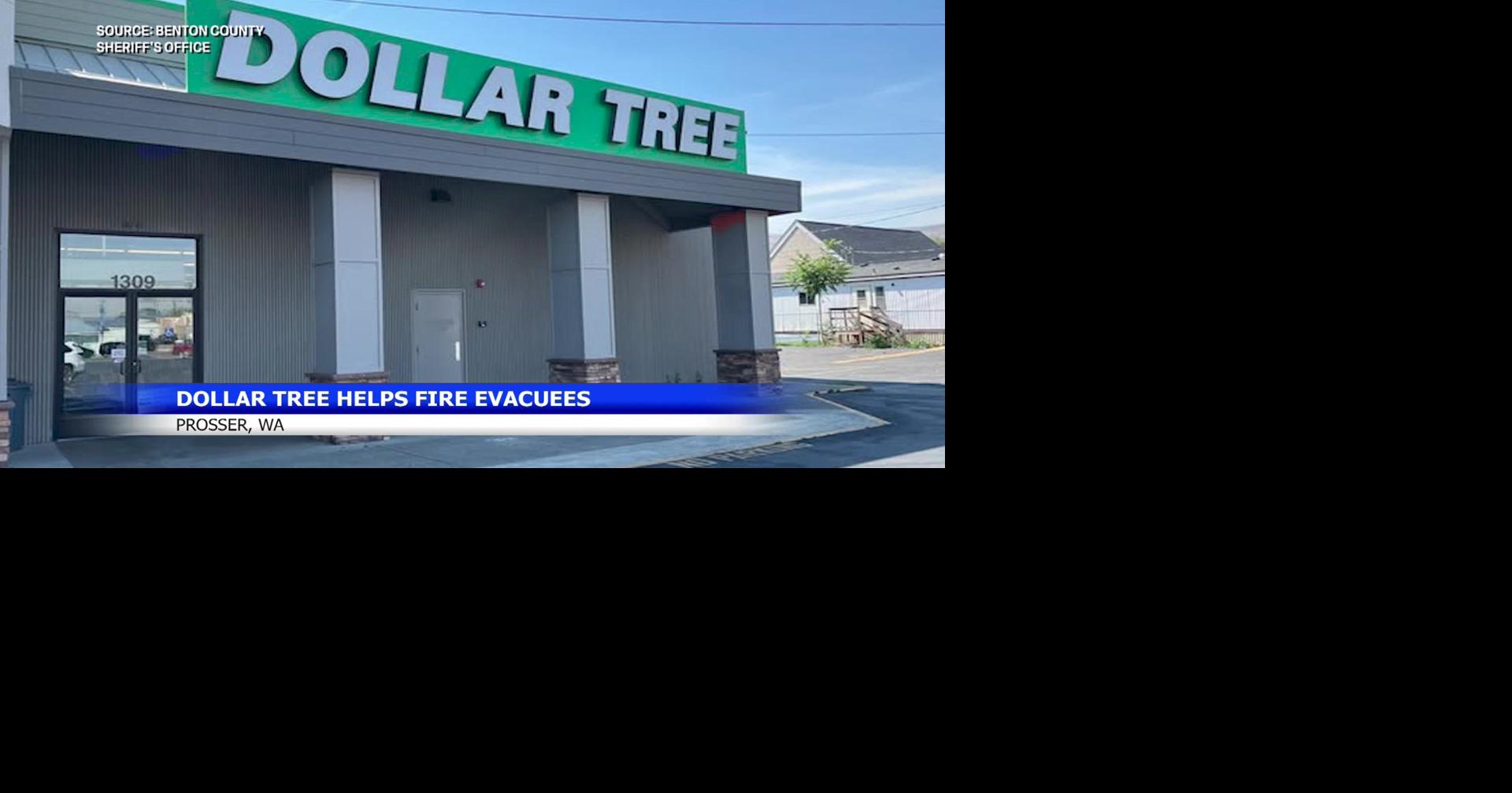 Dollar Tree in Prosser steps up for evacuees during Benton County fire