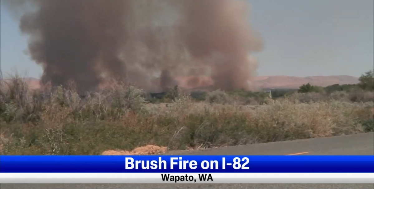 I82 Wapato fire
