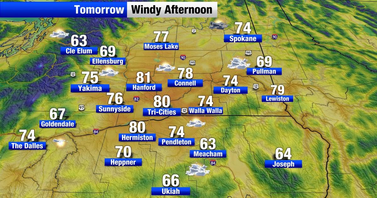 Windy Thursday Cooler and windy Thursday | Weather | nbcrightnow.com