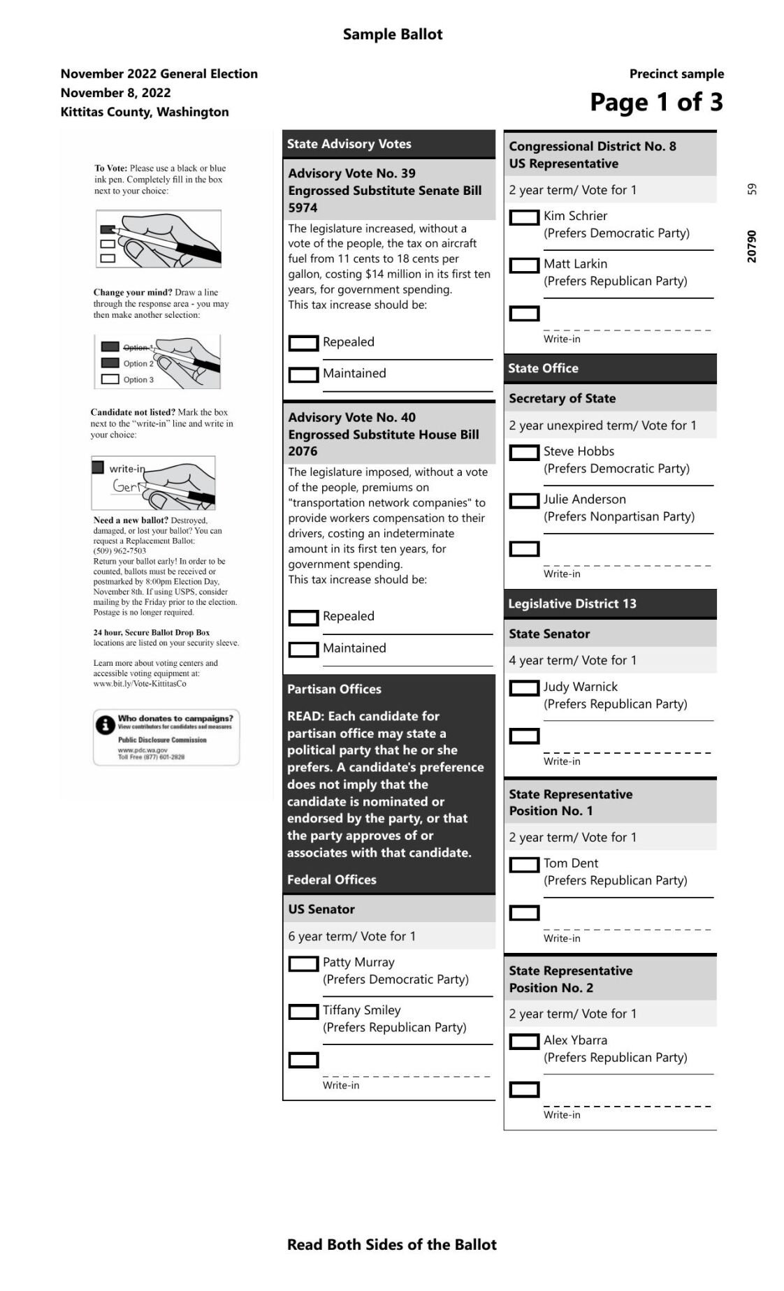 Elections are around the corner, here's what ballots will look like in your county Election