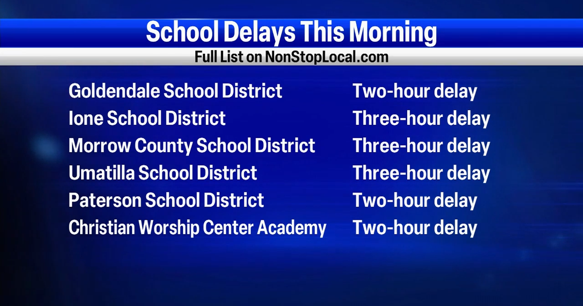 School delays and closures for Jan. 22 | News | nbcrightnow.com School delays and closures for Jan. 22 | News | nbcrightnow.com