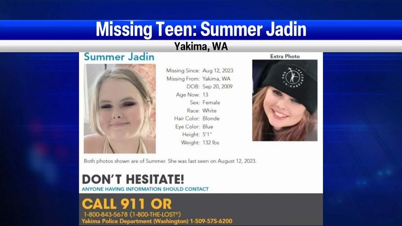 Missing teen in Yakima Top Video nbcrightnow