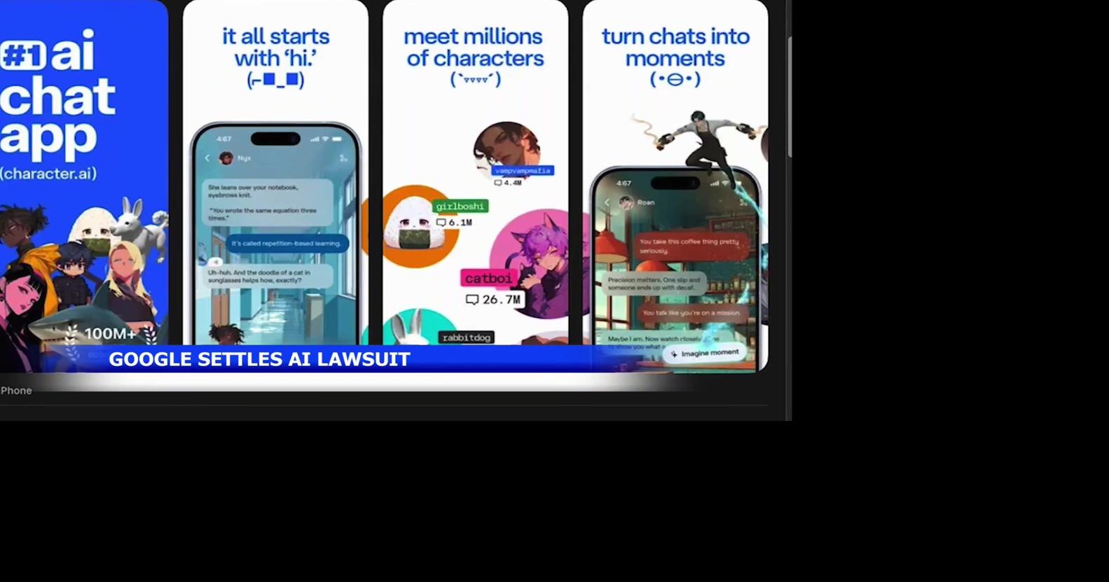 Character.AI and Google settle lawsuits over mental health crisis claims