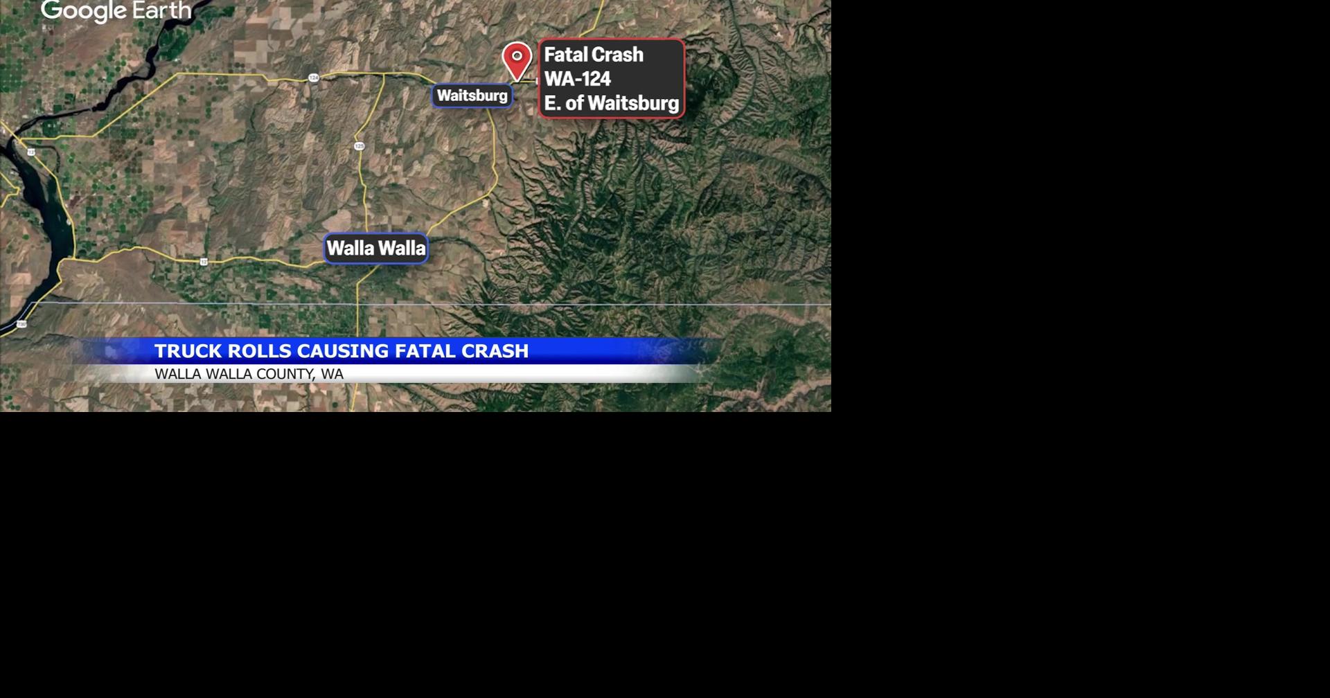 Richland man killed in single-car crash on State Route 124 in Walla Walla County