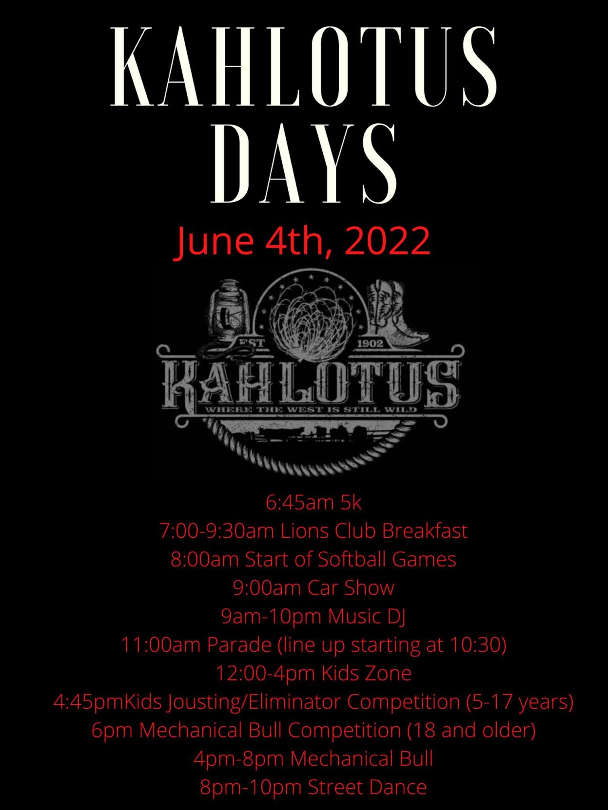 Kahlotus Days Community Festival spotlights mechanical bull competition