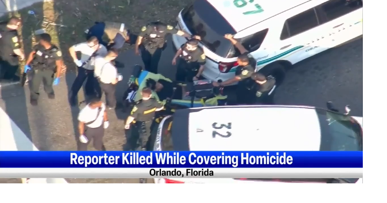 Morning news and weather update Florida reporter covering his first