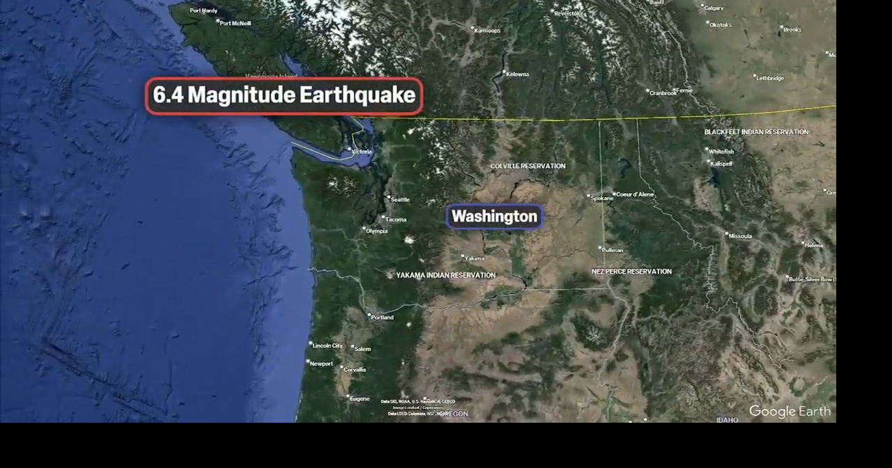 6.4 magnitude earthquake shakes parts of Washington | Regional