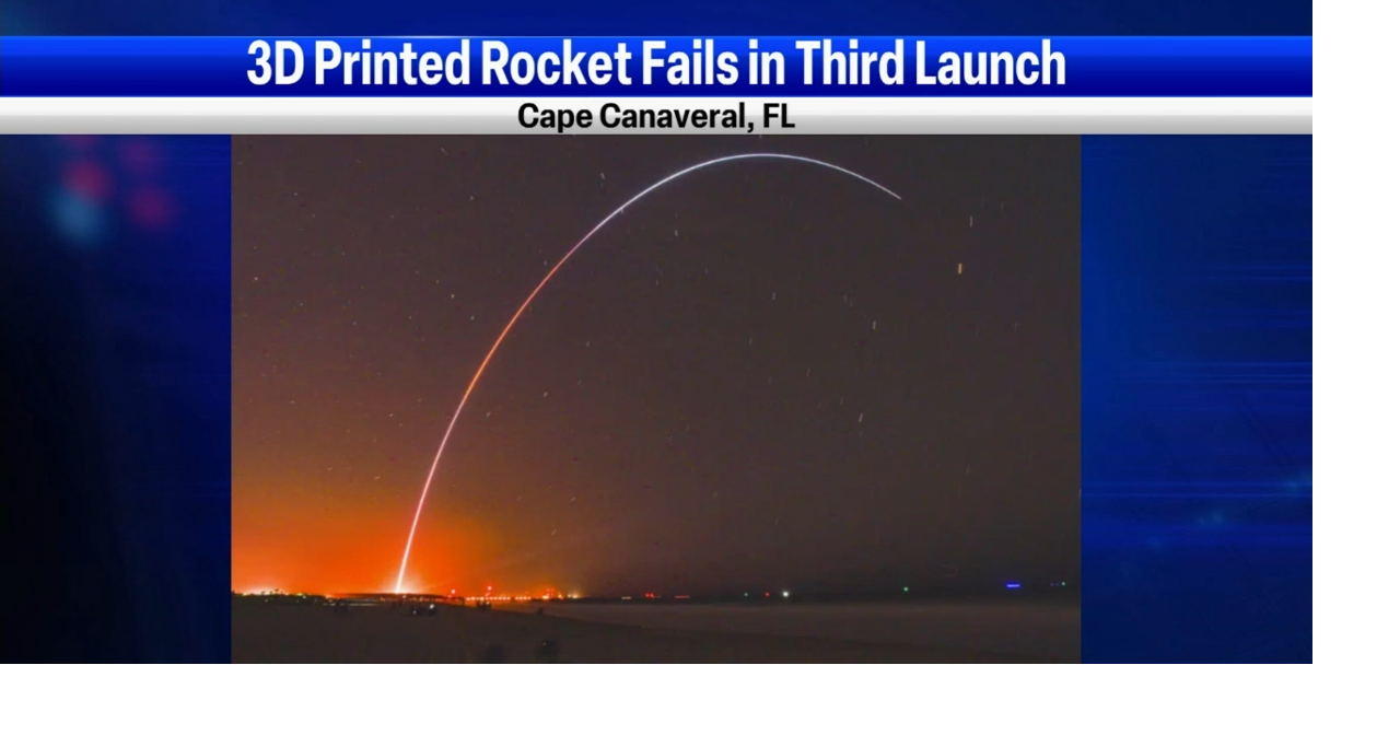 What's Trending: 3D printed rocket fails for third time | Northwest ...