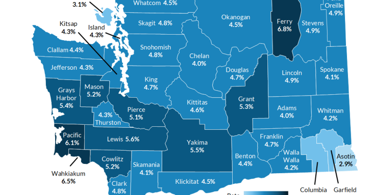 Benton-Franklin jobs stayed steady as unemployment hit 4.5%