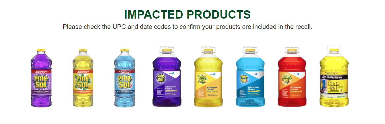 Clorox Pine-Sol recall 2022: Alternative cleaning products to use