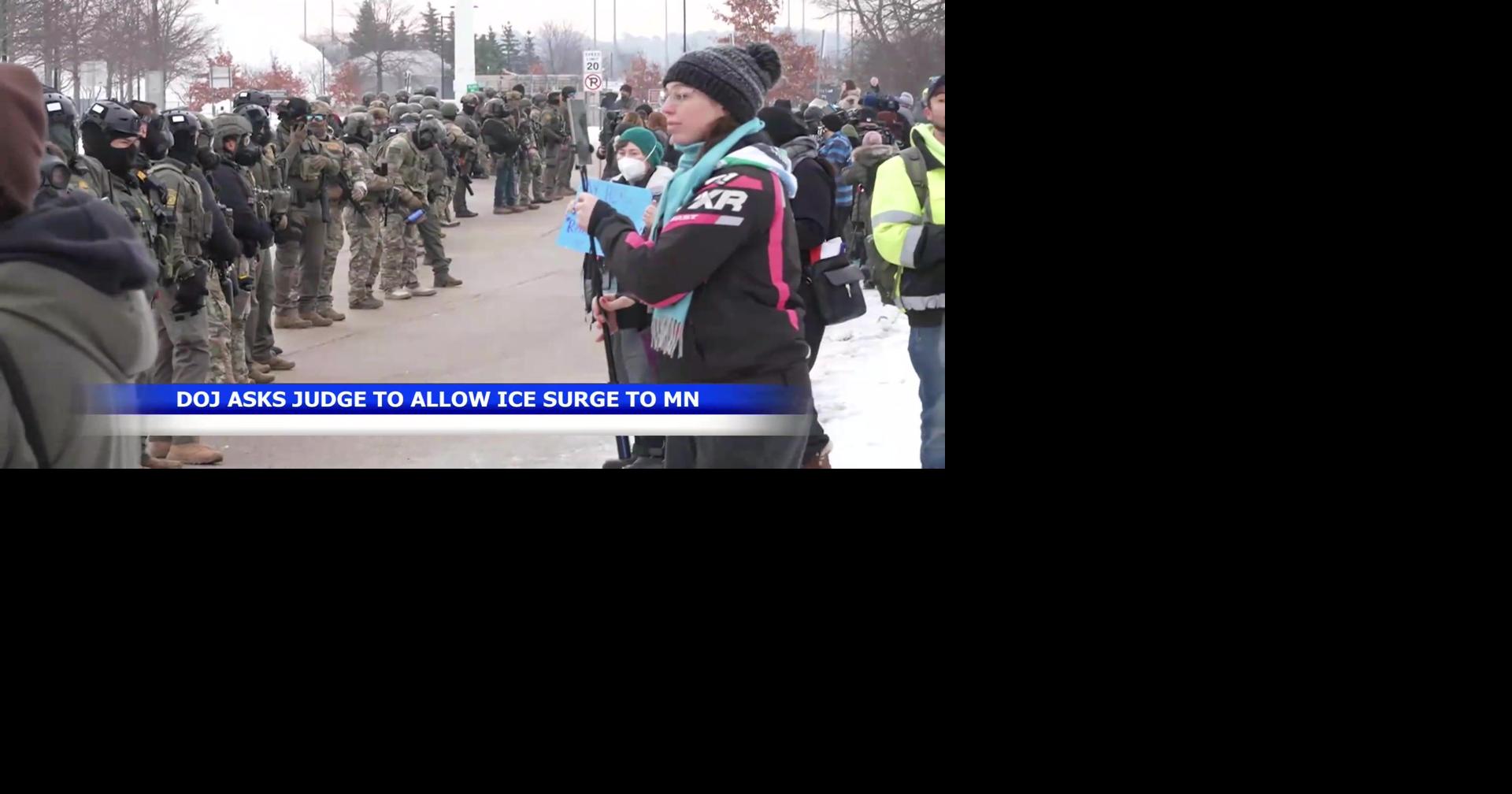 Trump administration asks judge to allow Minnesota ICE surge to ...