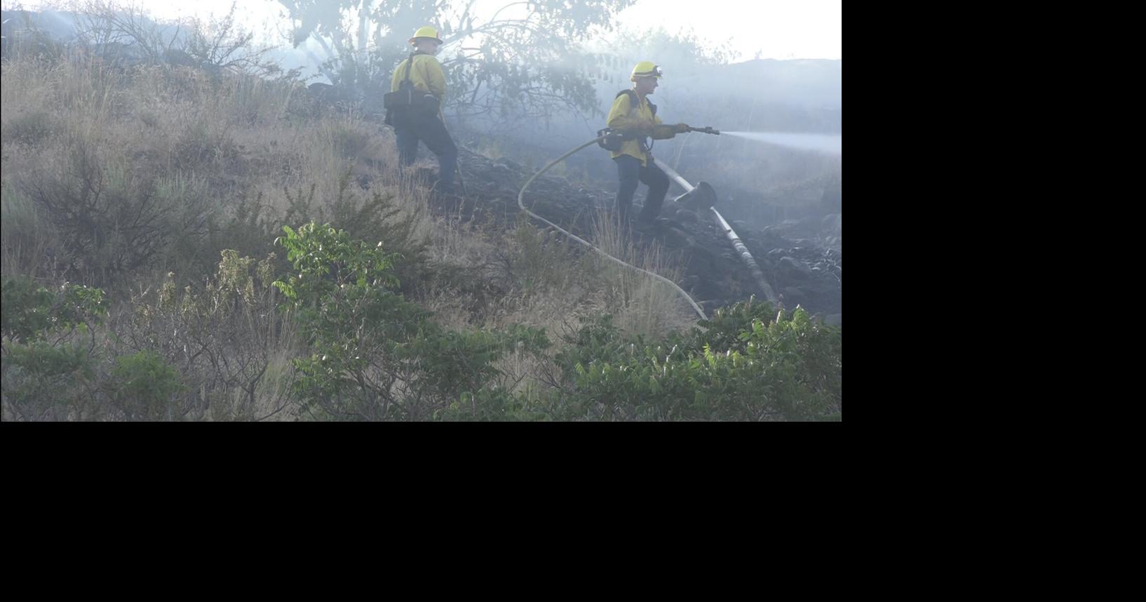 Red Flag Warning Threatens Brush Fire Containment Efforts | News ...