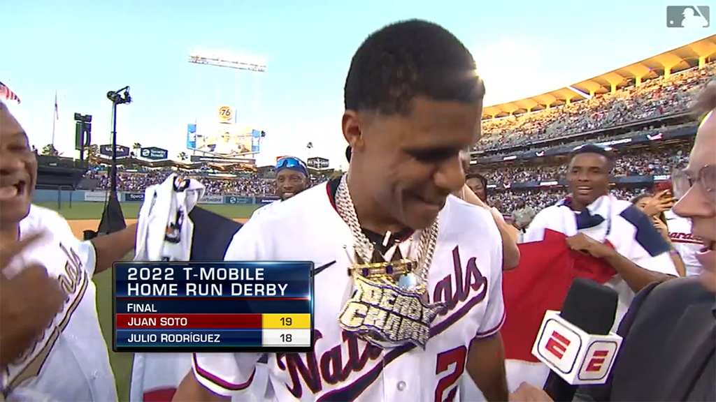 Juan Soto wins the Home Run Derby after a walk-off against Julio