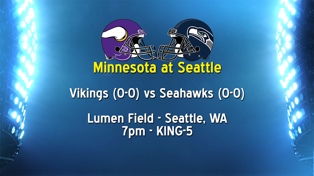 Seahawks set for Vikings tonight in Seattle, Sports