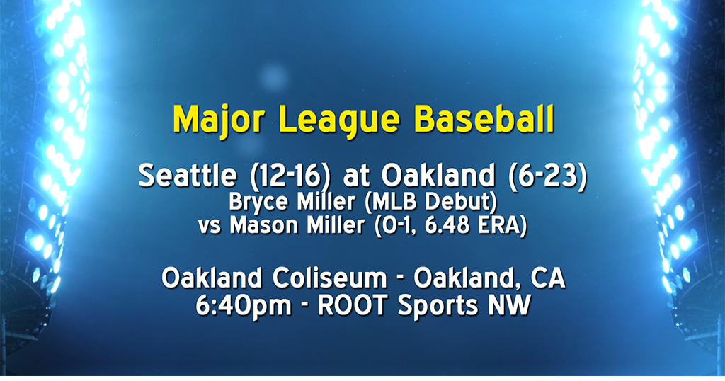 Mariners begin series in Oakland Sports