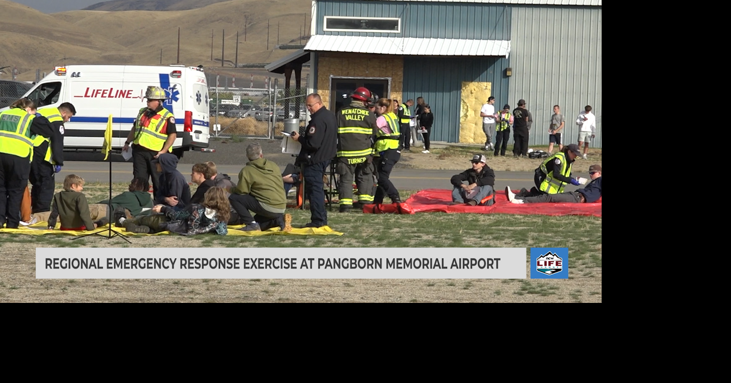 First responders simulate emergency at Pangborn Memorial Airport