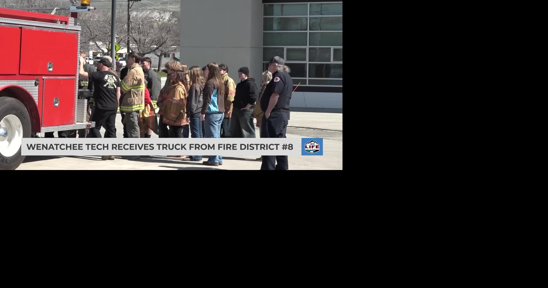Wenatchee tech receives truck from Fire District #8 | Videos | ncwlife.com