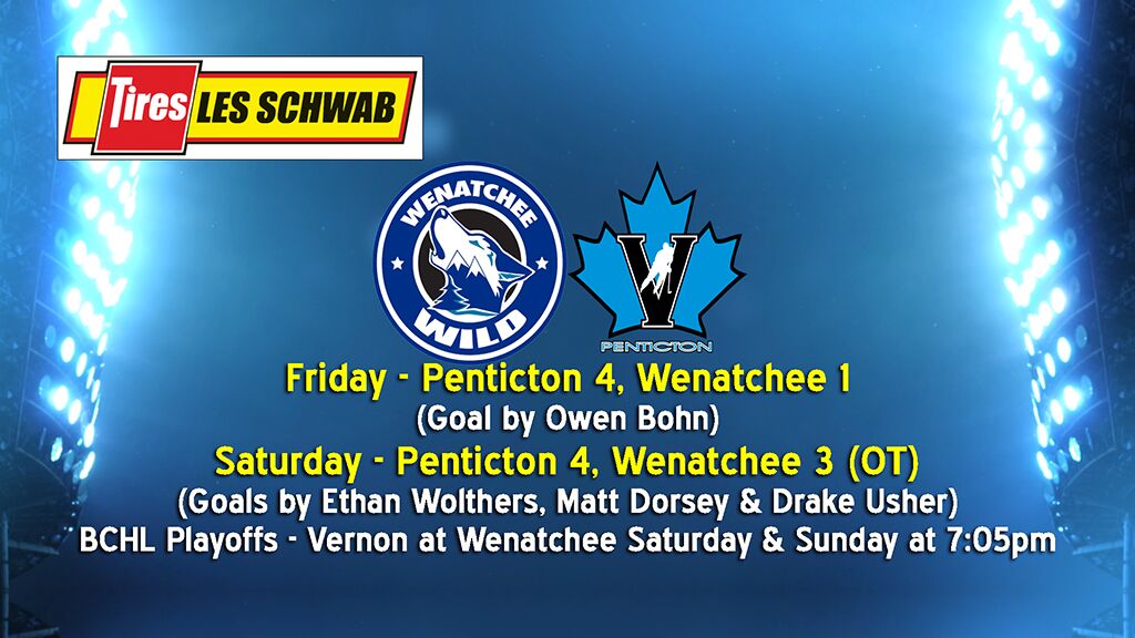 Playoff dates for Wenatchee Penticton Series Set; Tickets On Sale