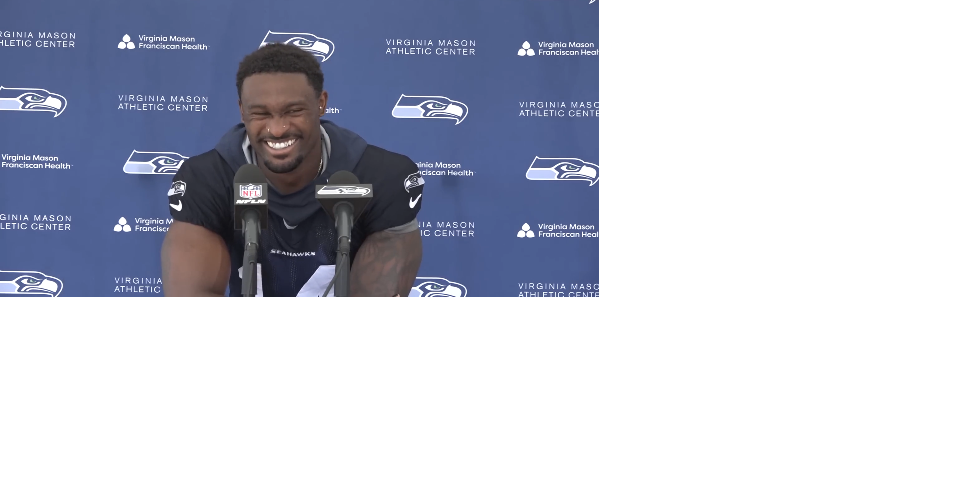 Metcalf all smiles at Seahawks minicamp Sports