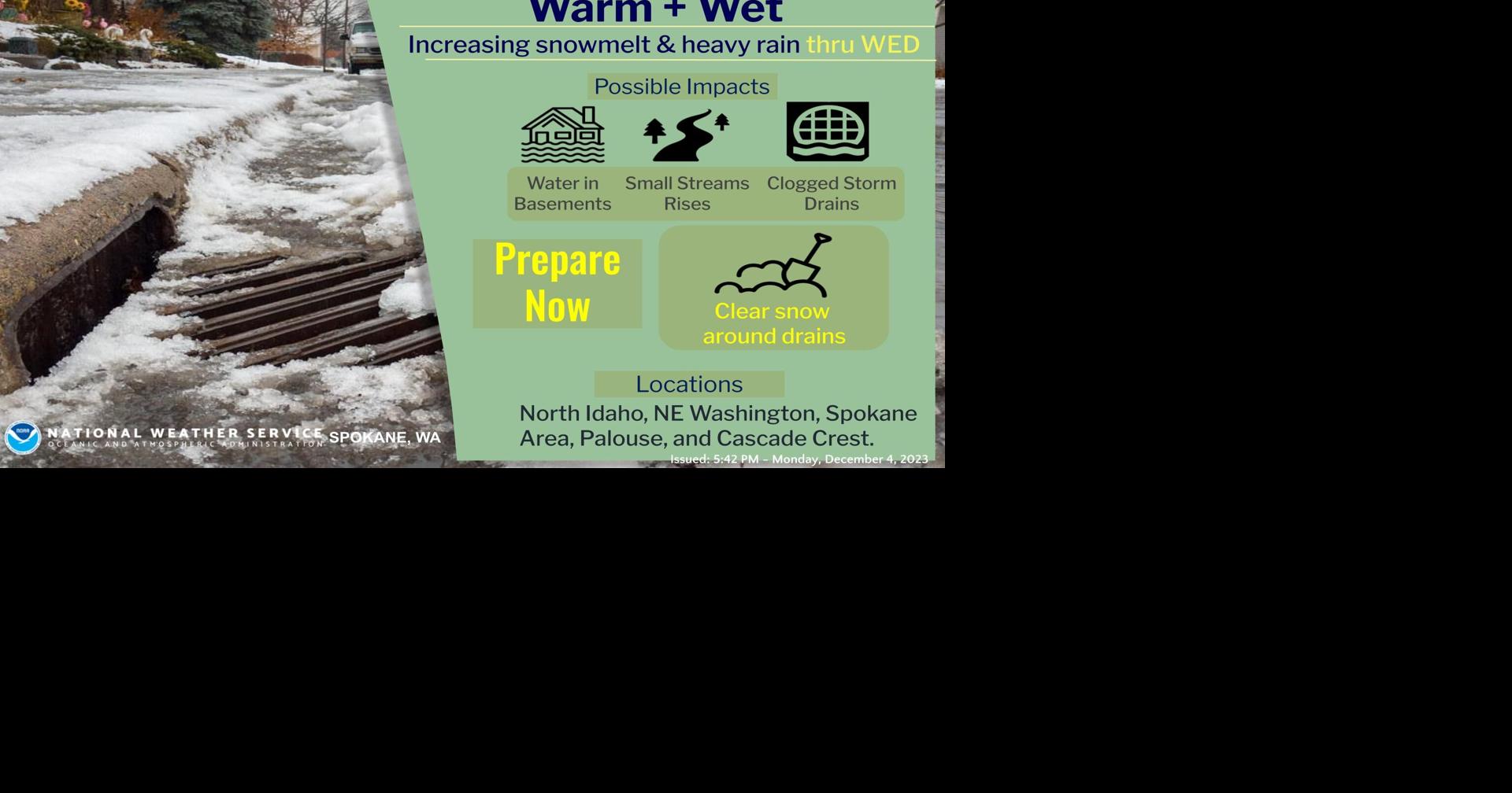 Wet Weather Through Wednesday | Weather | ncwlife.com
