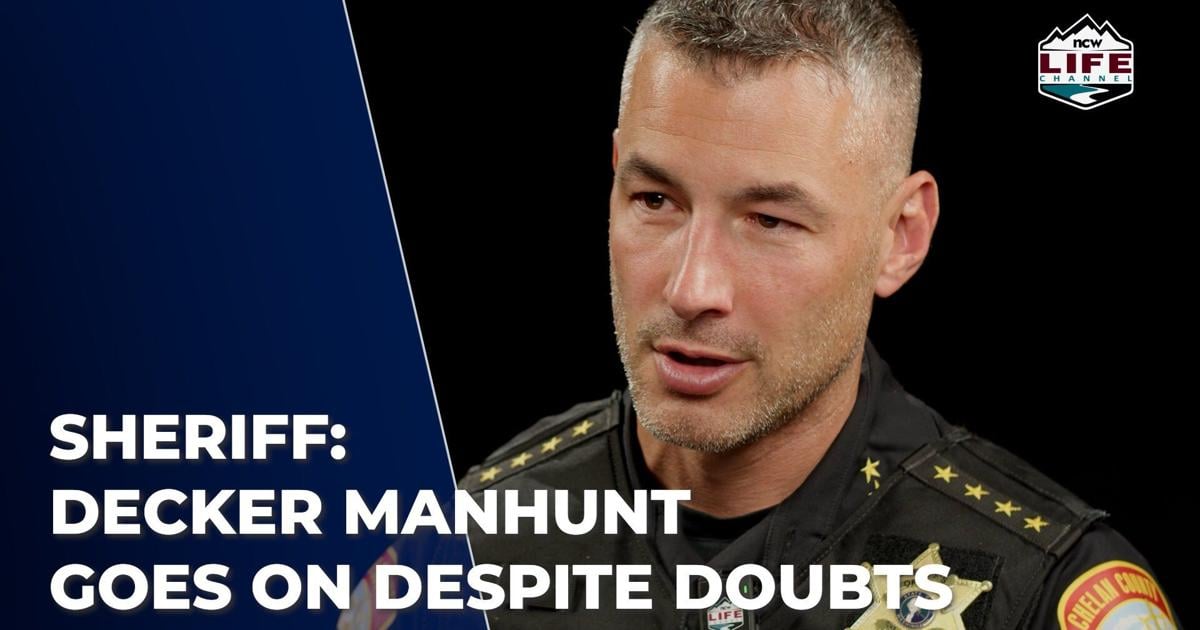 'Eventually, time should work in our favor' | Sheriff Mike Morrison on the ongoing Decker manhunt