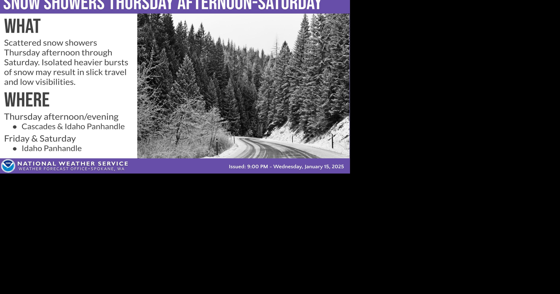 Mountain Snow Through Saturday | Weather | ncwlife.com