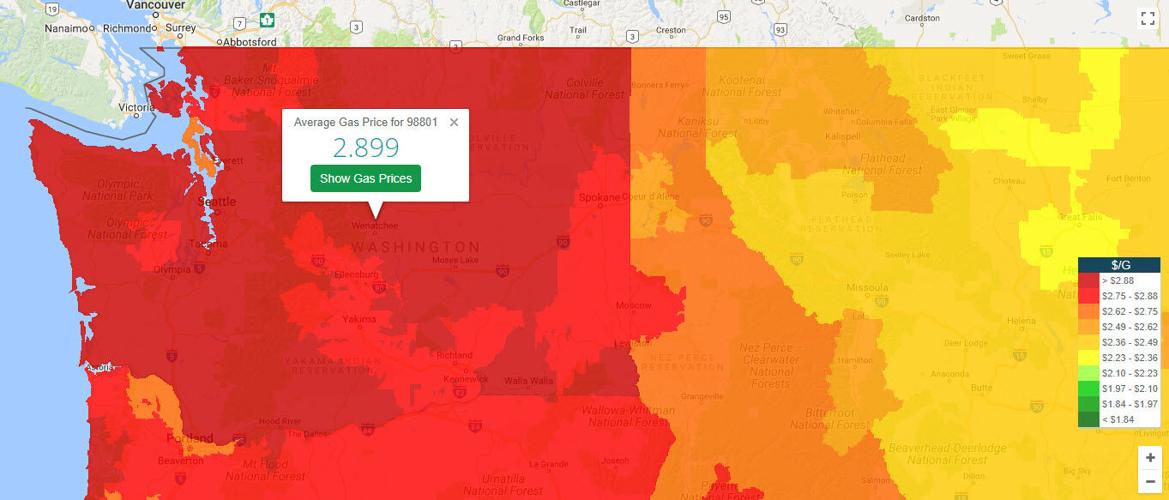 Gas prices on the rise in Wenatchee Valley News