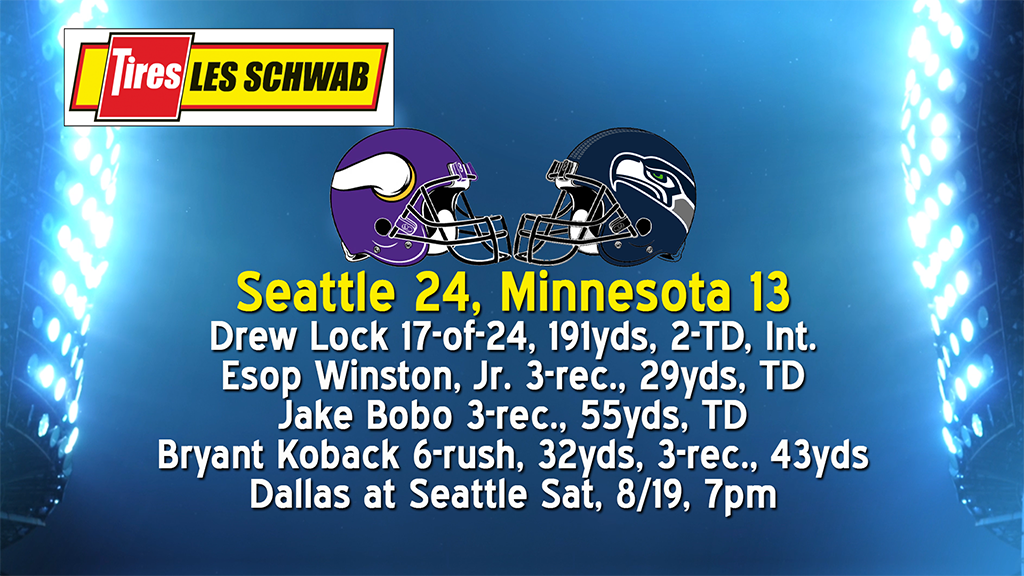 Recap: Drew Lock throws 2 TDs, Seahawks beat Vikings 24-13 - Seattle Sports