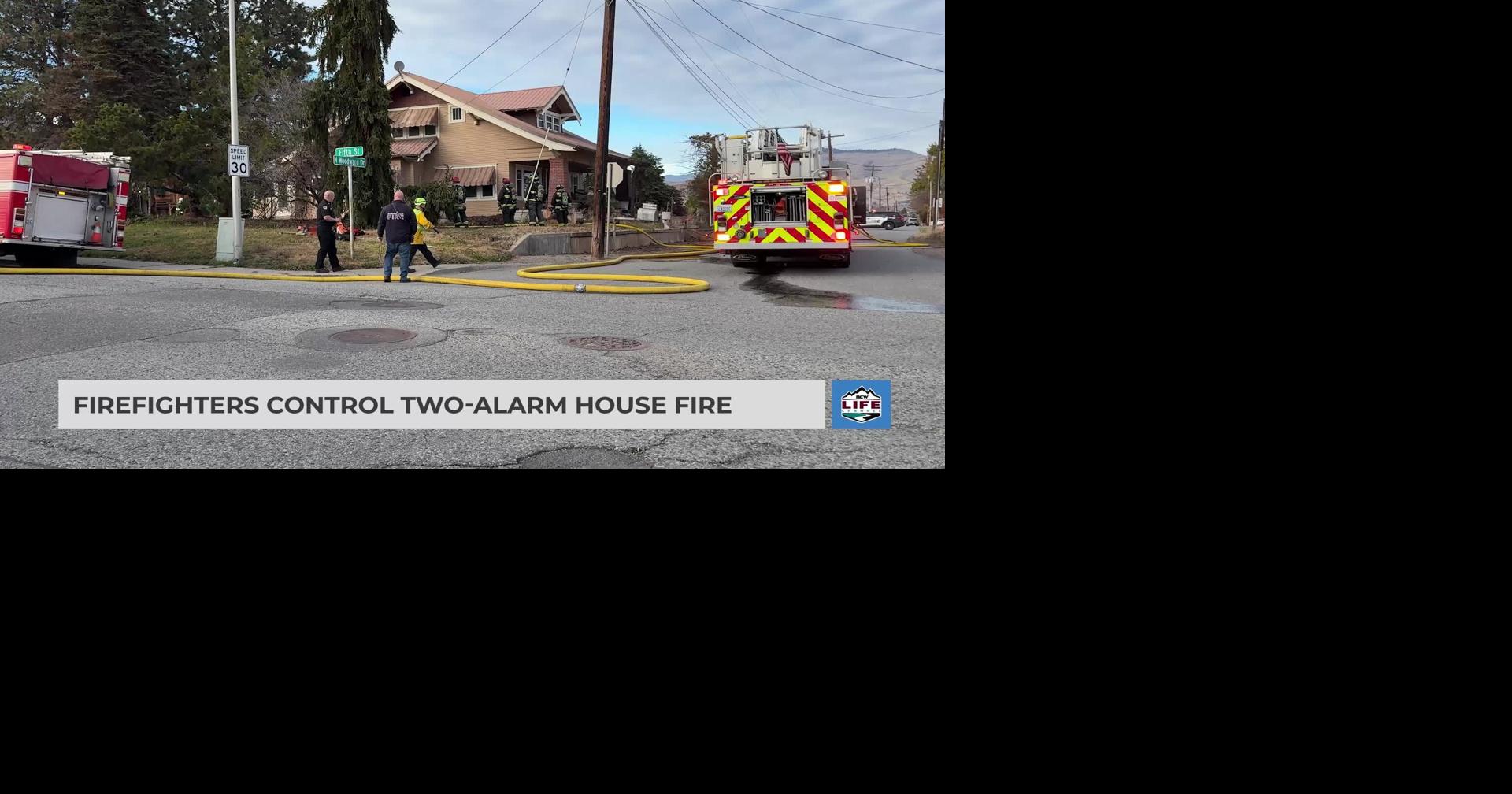 Firefighters control two-alarm house fire | Videos | ncwlife.com