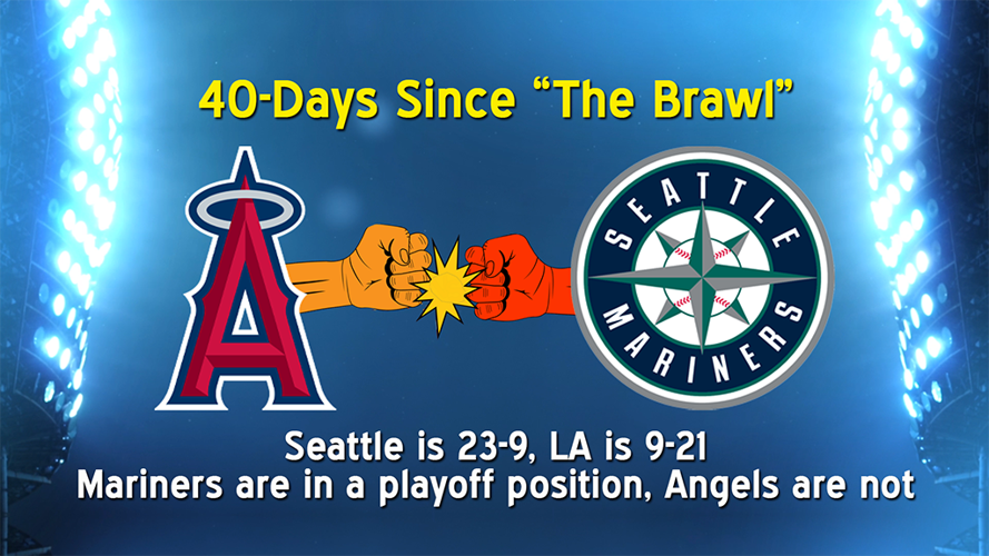 Mariners host Angels in first meeting since The Brawl Sports
