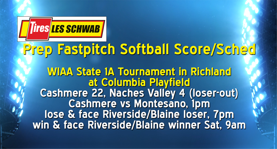 Cashmere sends message at State 1A Softball with 22runs Sports