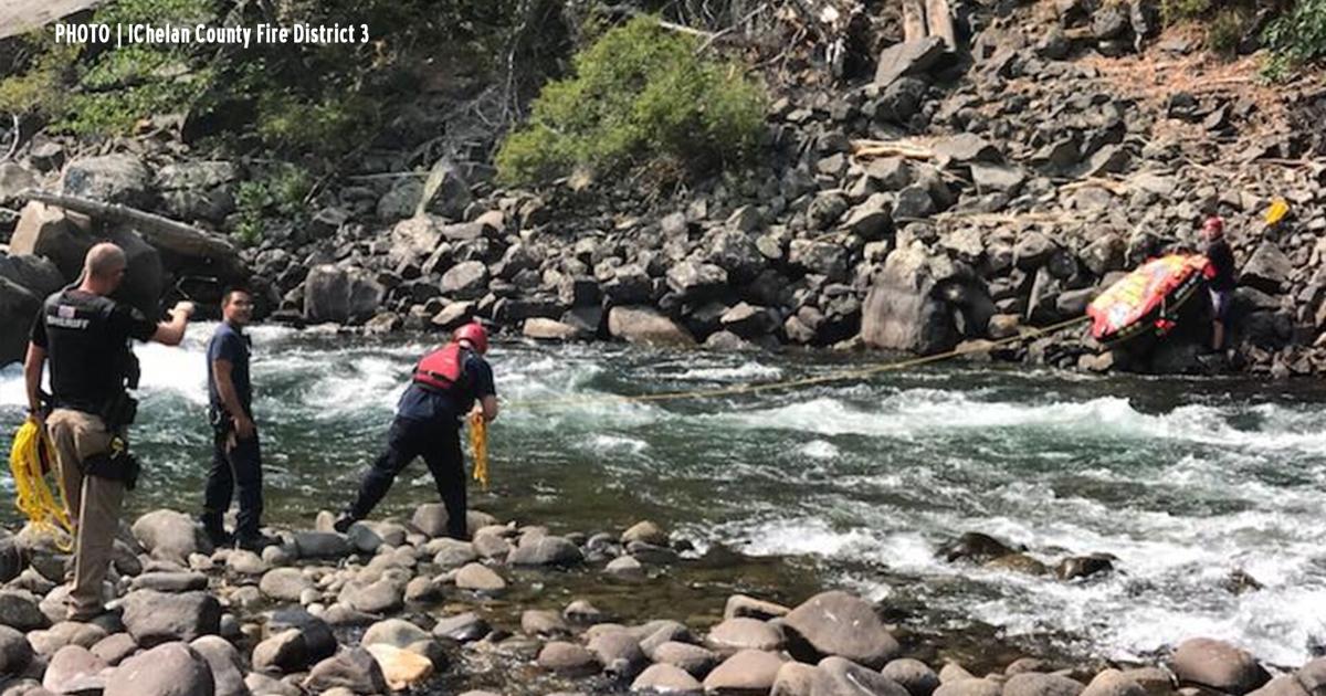 Four rescued from capsized raft below Tumwater Dam | Local News ...