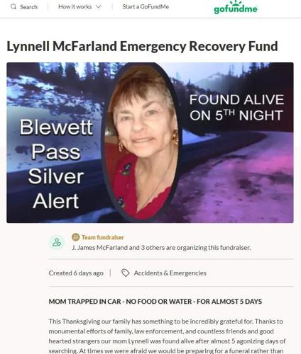 Woman who spent four days trapped in her car off Blewett Pass expected ...