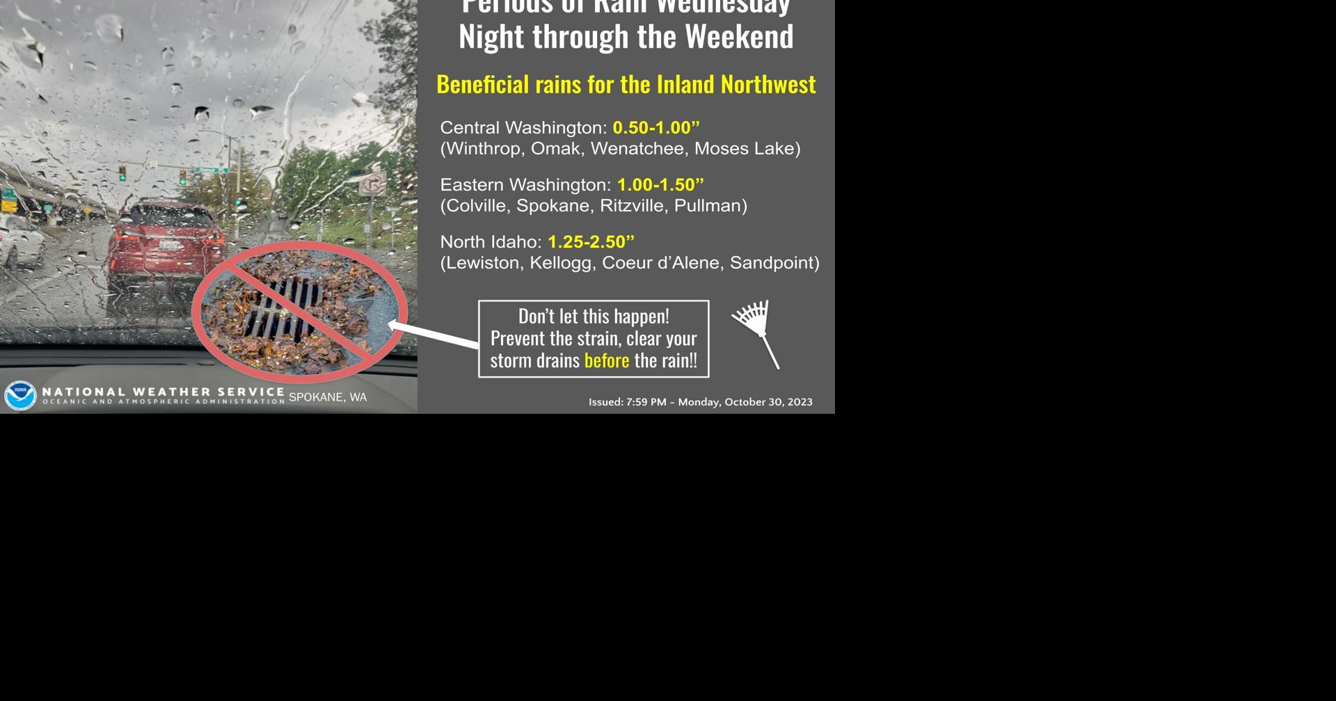 Wet weather Tonight-Early Next Week | Weather | ncwlife.com