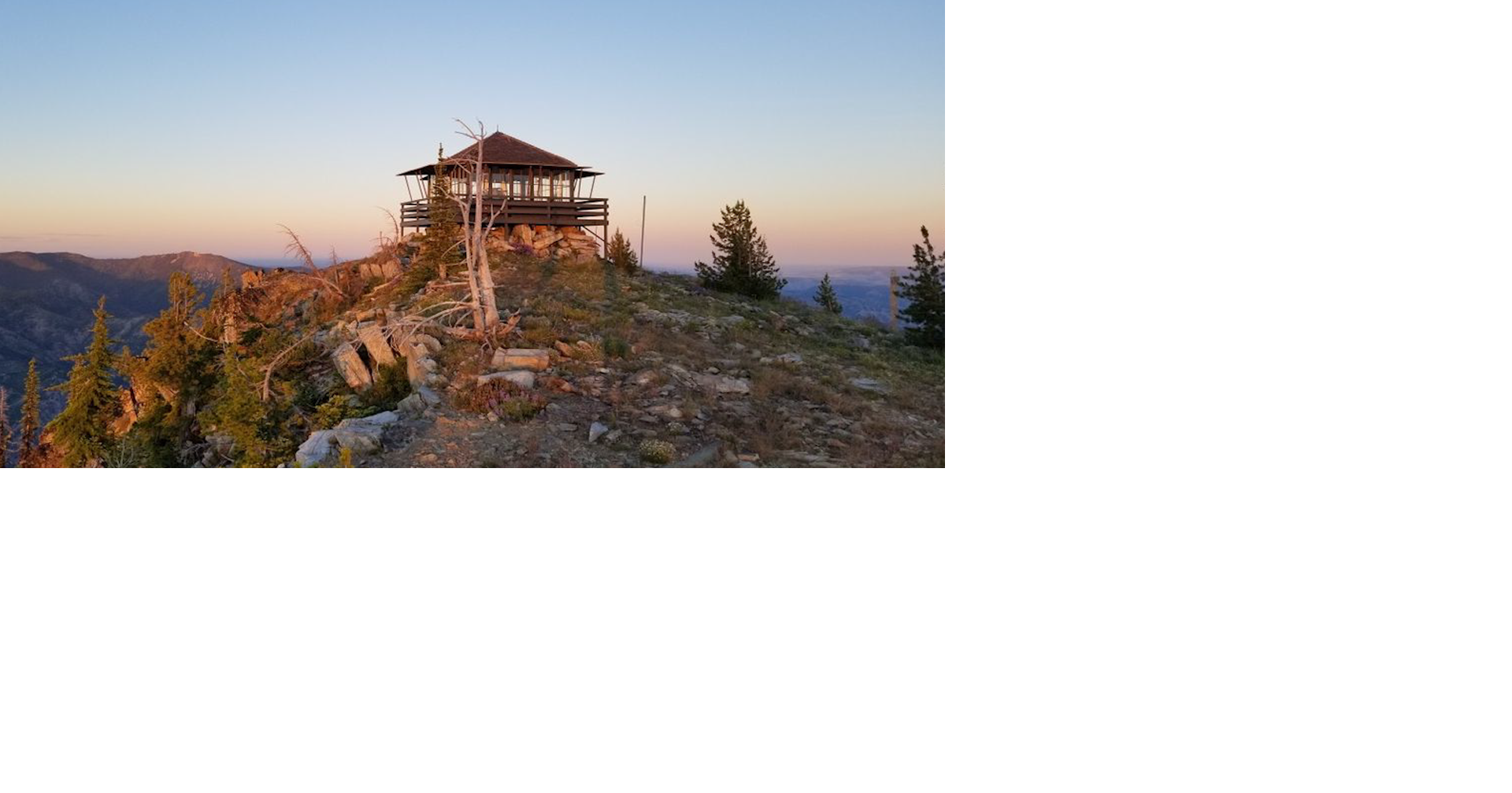 Another lookout will be available for rent in the Entiat Ranger