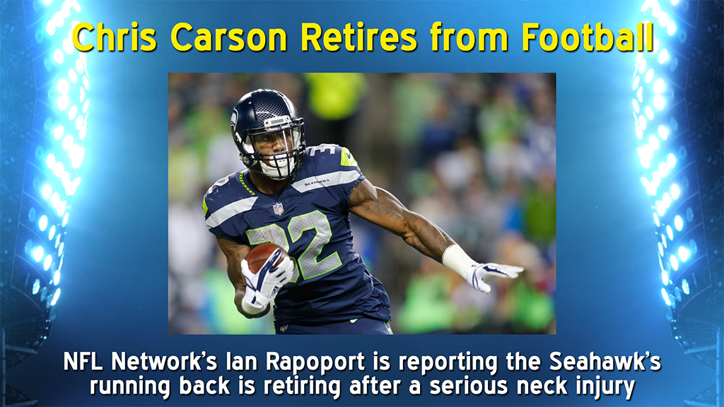 Seahawks running back Chris Carson retires from NFL due to neck injury - On3