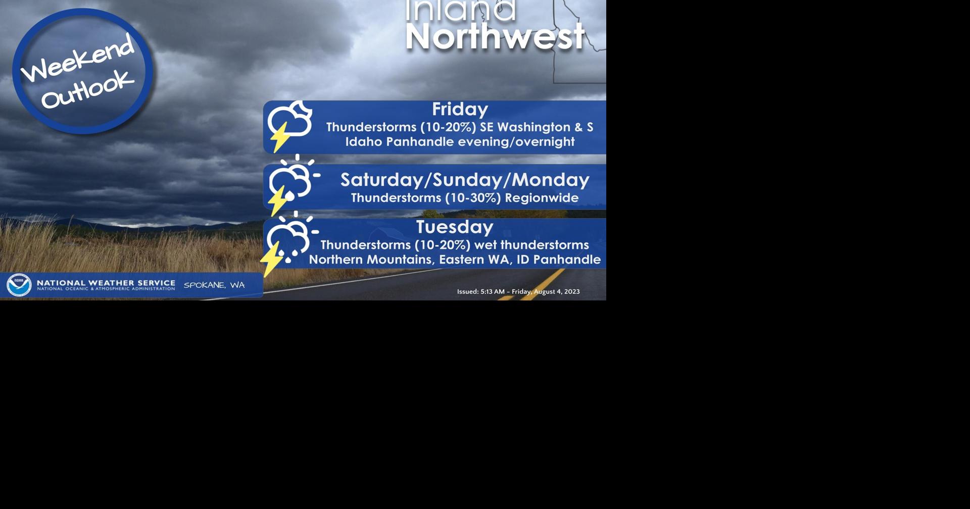 Active Weather This Weekend | Weather | ncwlife.com