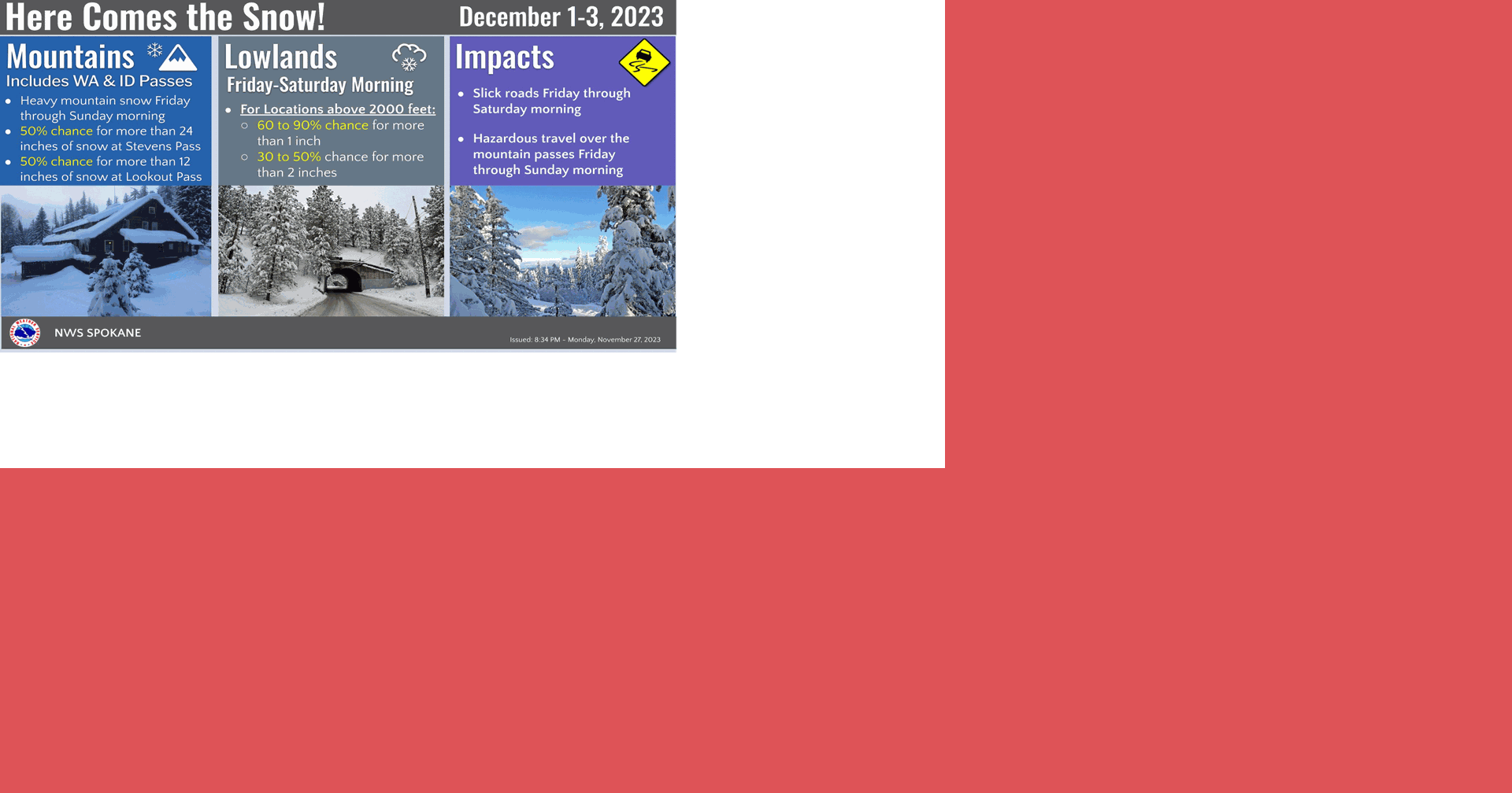 Winter Weather Advisory Weather