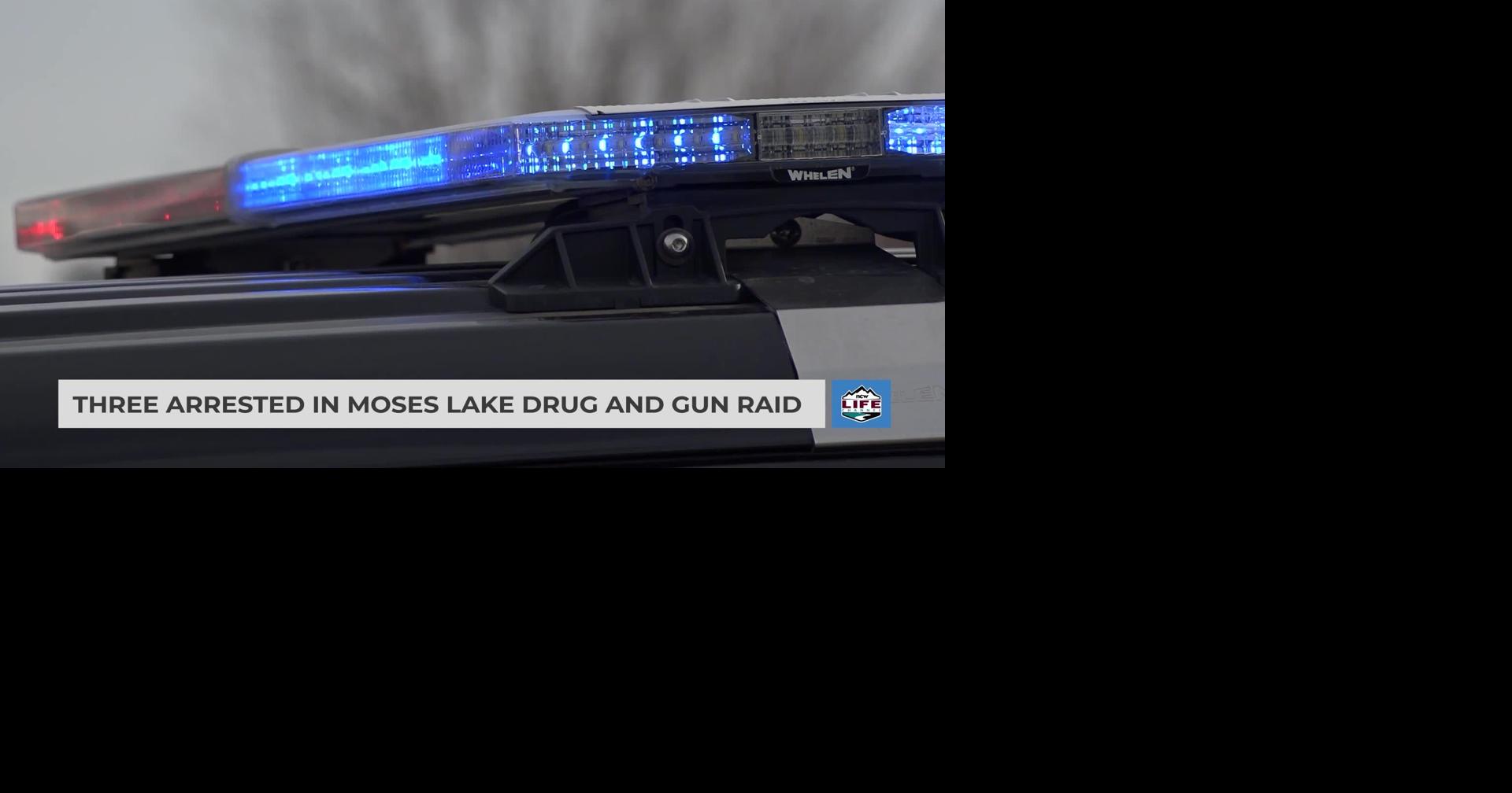 Three arrested in Moses Lake drug and gun raid | Videos | ncwlife.com