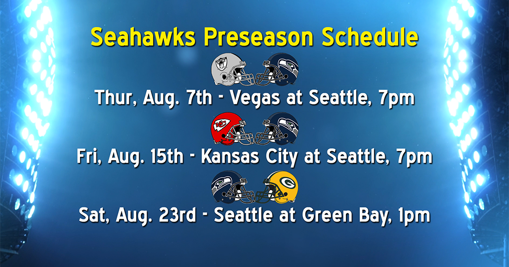 Seahawks preseason schedule | Sports | ncwlife.com