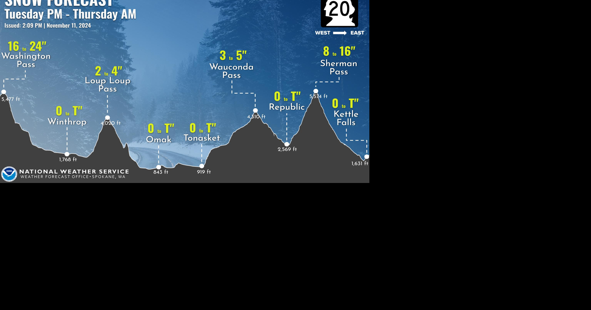 Snow Through Thursday Morning | Weather | ncwlife.com