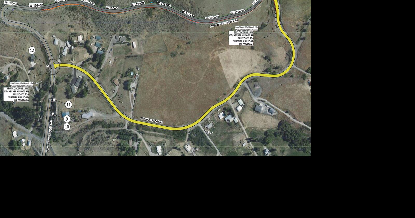 Wenatchee Heights roadwork in second phase News