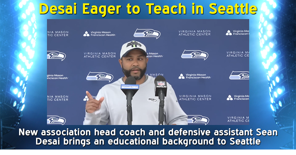 Dr. Desai hopes to teach Seahawks defense Sports