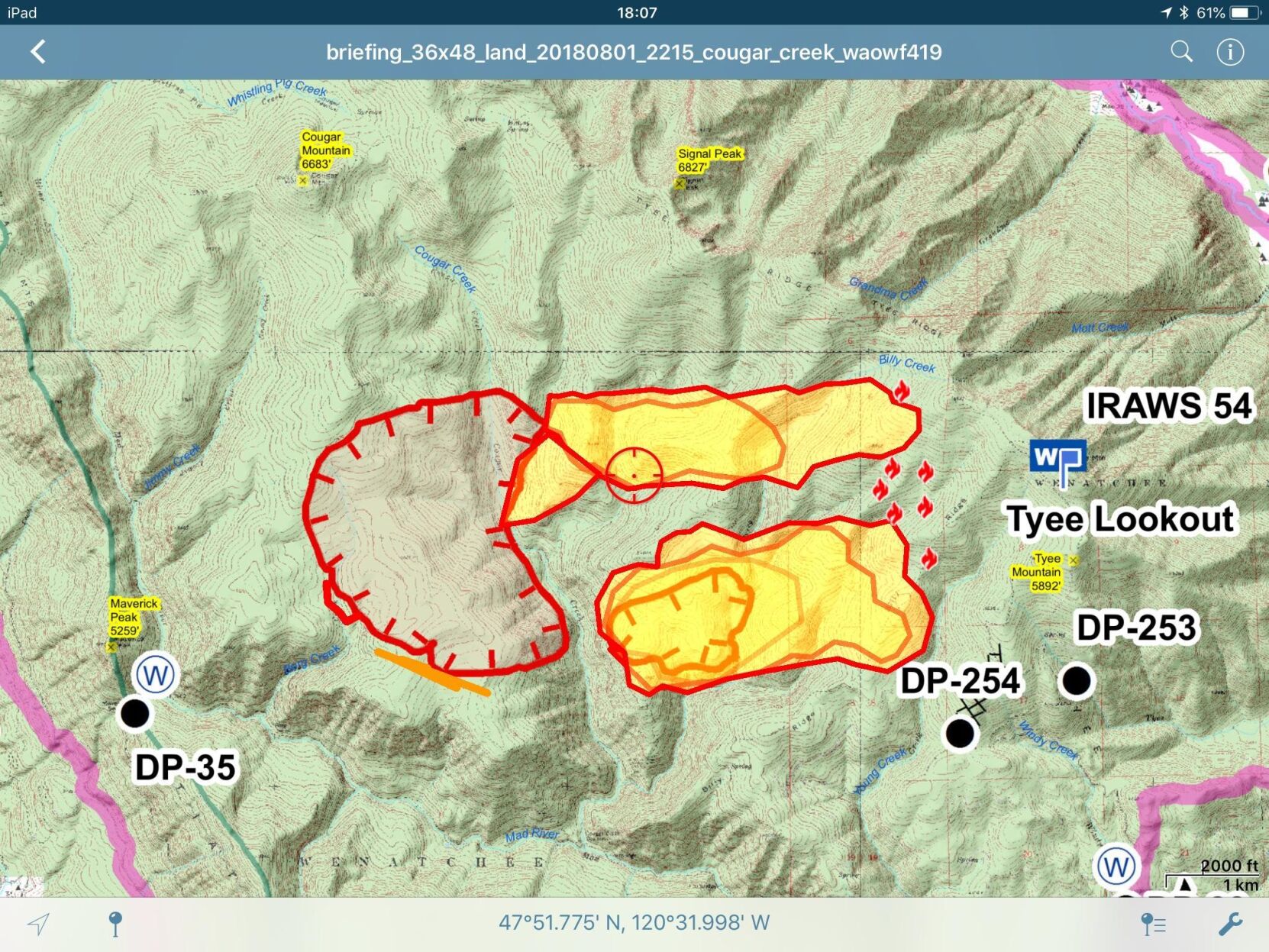 Level 3 Evacuations Ordered On Cougar Creek Fire | Wenatchee Valley ...